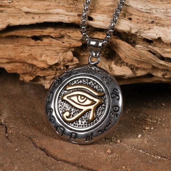 Eye of Horus Necklace - Picture 7 of 7